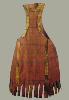Pelote Enriqua I. (1203-1217), hedvábí, lemy zlatem zdobené, Museum de tales medieval, Burgos