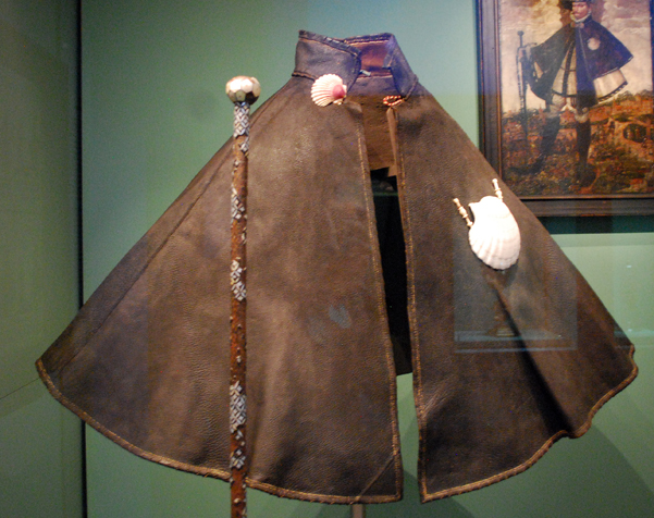 Poutnický plášť Stephana Prauna III. (1570), Germanisches Nationalmuseum, Norimberk.