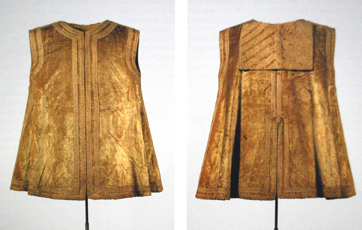 Svrchník z let 1560 - 1600 je uložen ve sbírkách Germanisches National Museum, Norimberk.