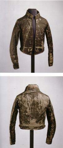 Doublet Moritze von Sachsen z hedvábného taftu, cca 1541-1553. Uložen v Historische museum, Drážďany